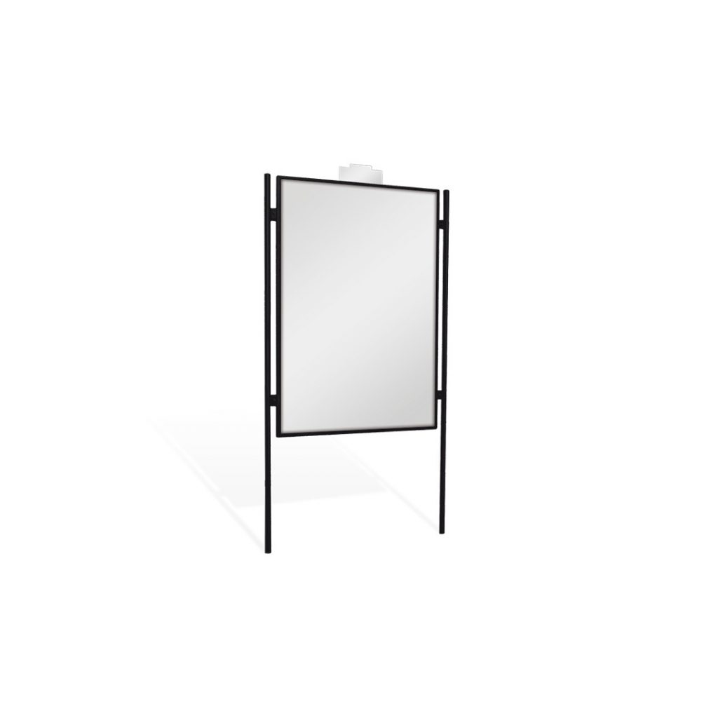Tabellone con montanti 140x200h