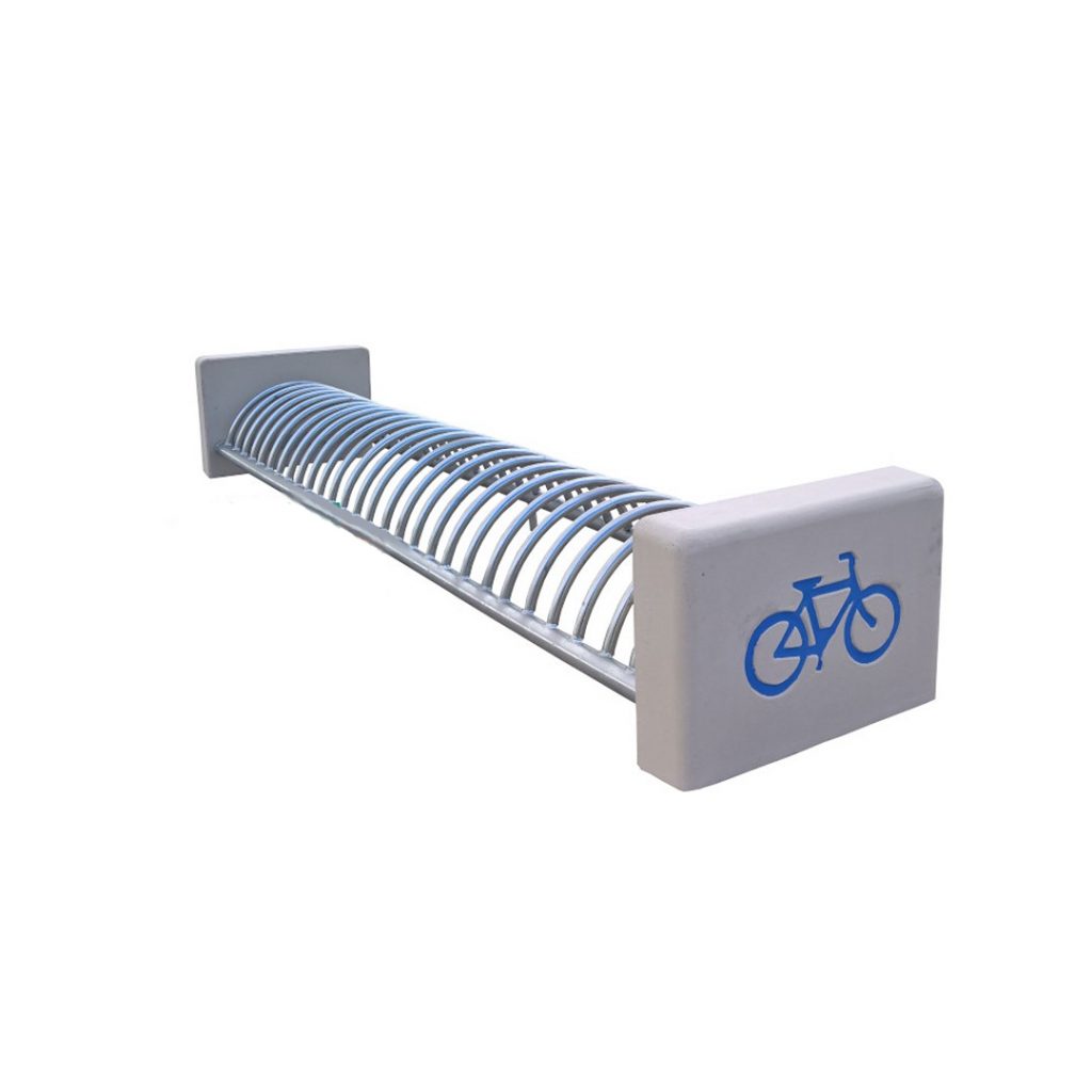Pensilina con portabici 328
