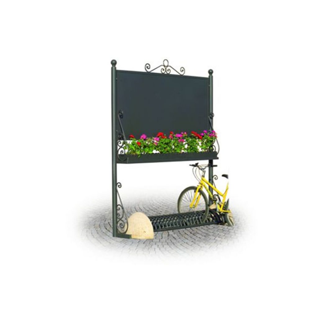 Tabellone con portabici 608