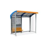 Pensilina con parete laterali - ECD263B