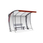 Pensilina con parete laterali - ECD277B