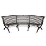 Panchina curva concava - ECD298V
