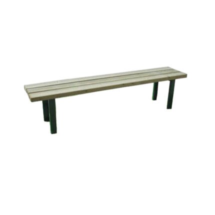 Panchina senza schienale con telaio zincato - EDFA433SSZIN