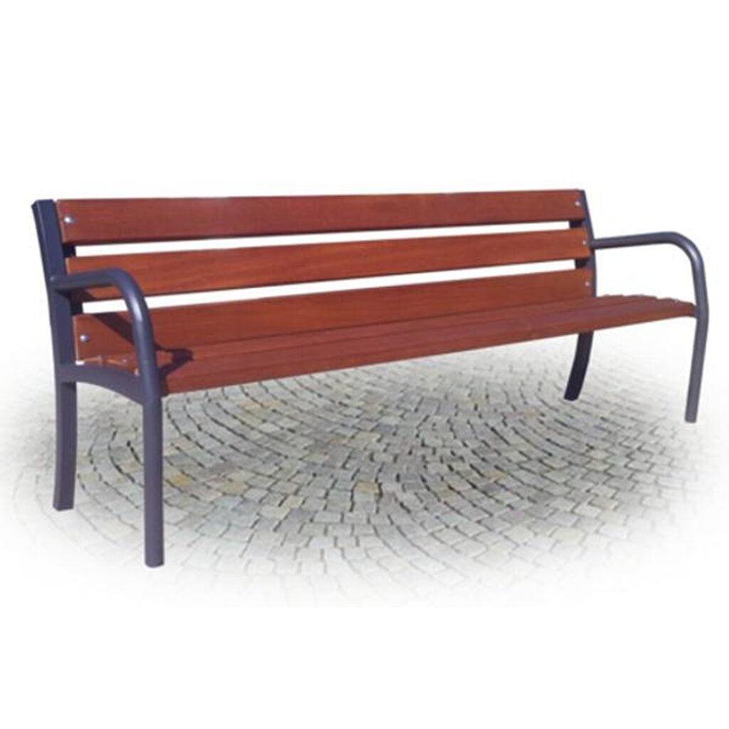 Panchina in legno esotico - edfa446