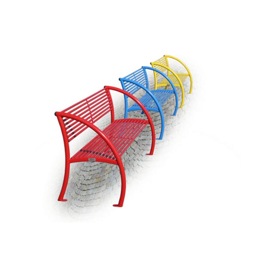 Panchina in plastica riciclata - edfa449pr