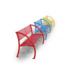 Panchina in plastica riciclata - EDFA449PR