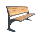 Panchina con schienale - EDFA472