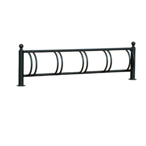 Portabici verticale con supporti laterali decorati - edfb304st 1 Edfb304st