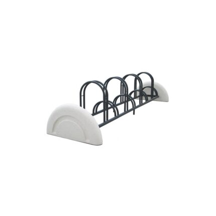Portabici 9 posti con supporti in cls - EDFB3239CLS