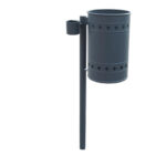 Cestino su palo con posacenere - EDFC102POS