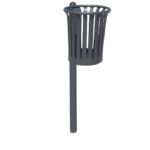 Cestino su palo - EDFC110