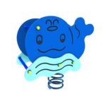 Sagoma e scatola gioco a molla BALENA - EGT723SAG