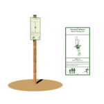 Attrezzo fitness: parallele con cartello - EPG2119CART