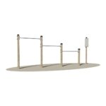 Attrezzo fitness: appoggio a braccia tese sulla panca - EPG2121