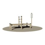 Attrezzo fitness: flessioni del tronco su panca orizzontale - EPG2122