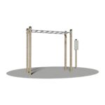 Attrezzo fitness: arrampicata orizzontale - EPG2123