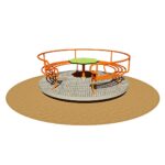 Giostra piano in metallo - EPG223M