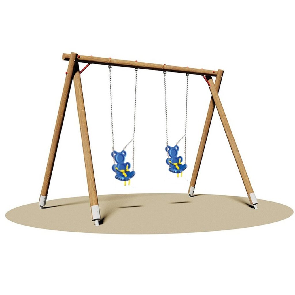 Altalena 2 posti con orsetto - gpg506d