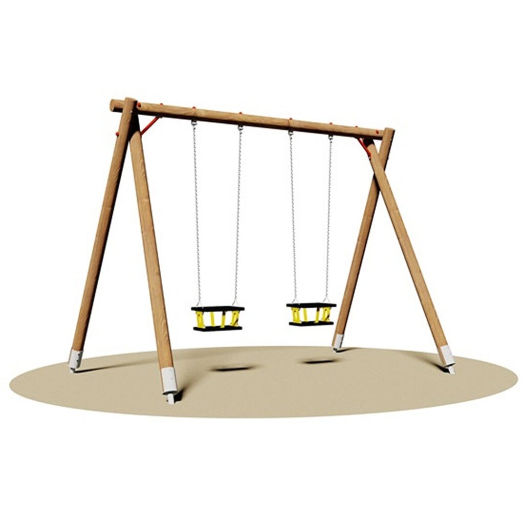 Altalena 2 posti con gabbia - gpg506g