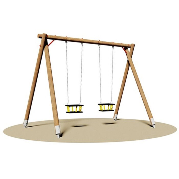 Altalena 2 posti con gabbia - epg506g