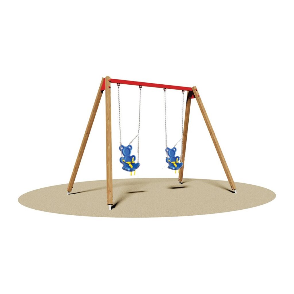 Altalena 2 posti con orsetto - gpg856d