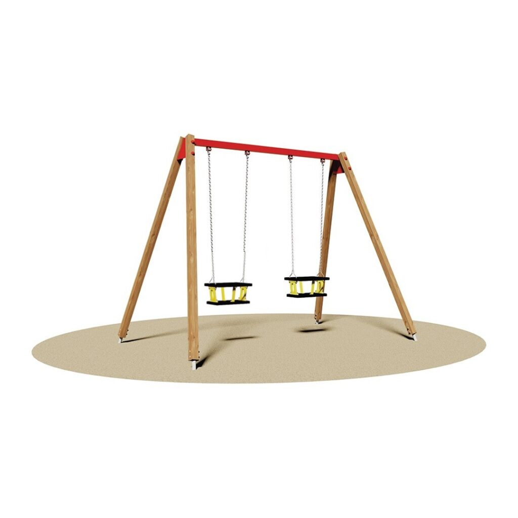 Altalena 2 posti con gabbia - gpg856g