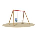 Altalena 2 posti con tavoletta e orsetto - EPG856PD