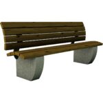 Panchina singola con schienale - ETLI306203