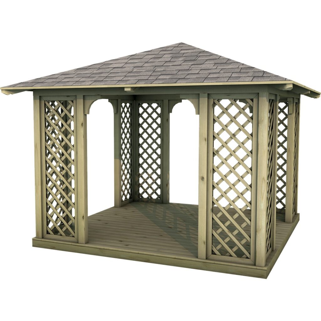 Gazebo 350x350 pvc - etli550350