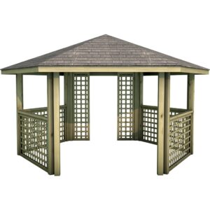 Gazebo esagonale 420x490 pvc - etli550400 1 Etli550400 etli550500