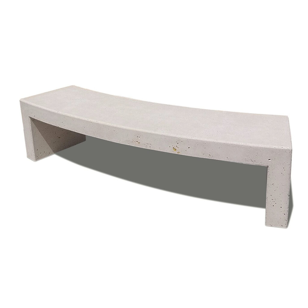 Panchina convessa senza schienale - euupa253bp