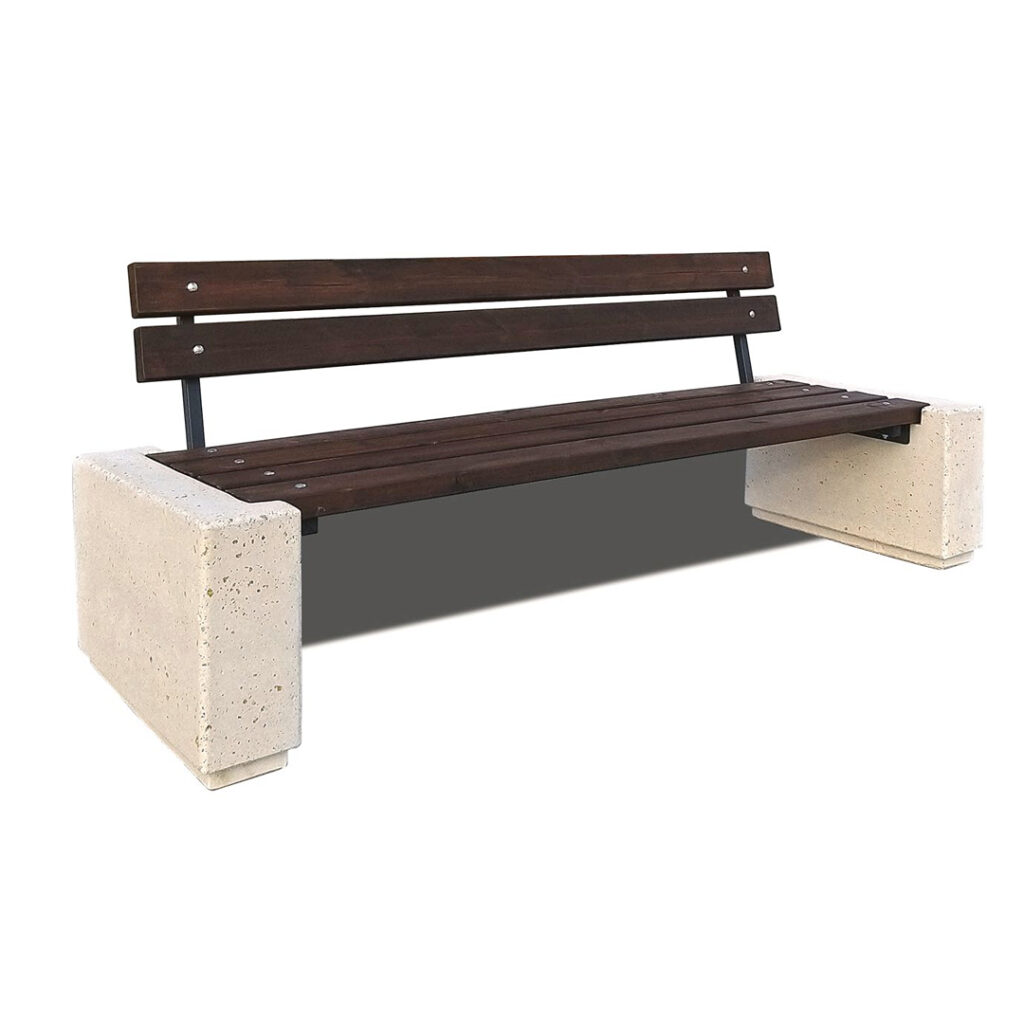 Panchina con schienale - euupa278bp