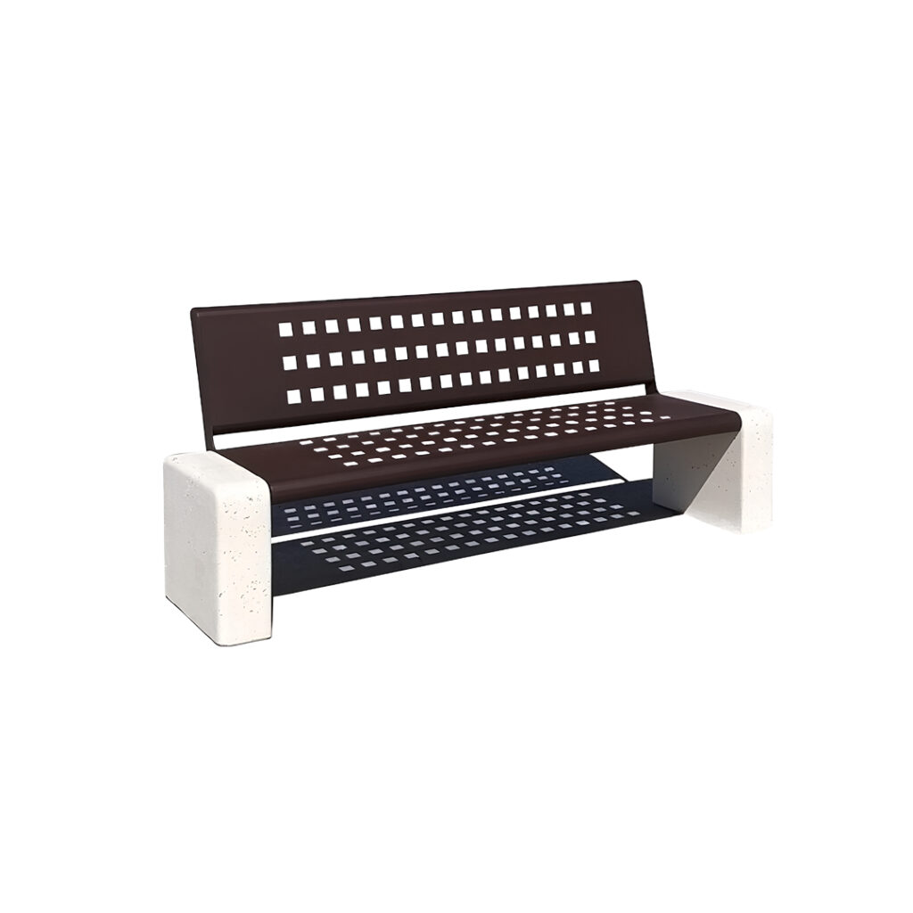 Panchina con schienale - euups343bp