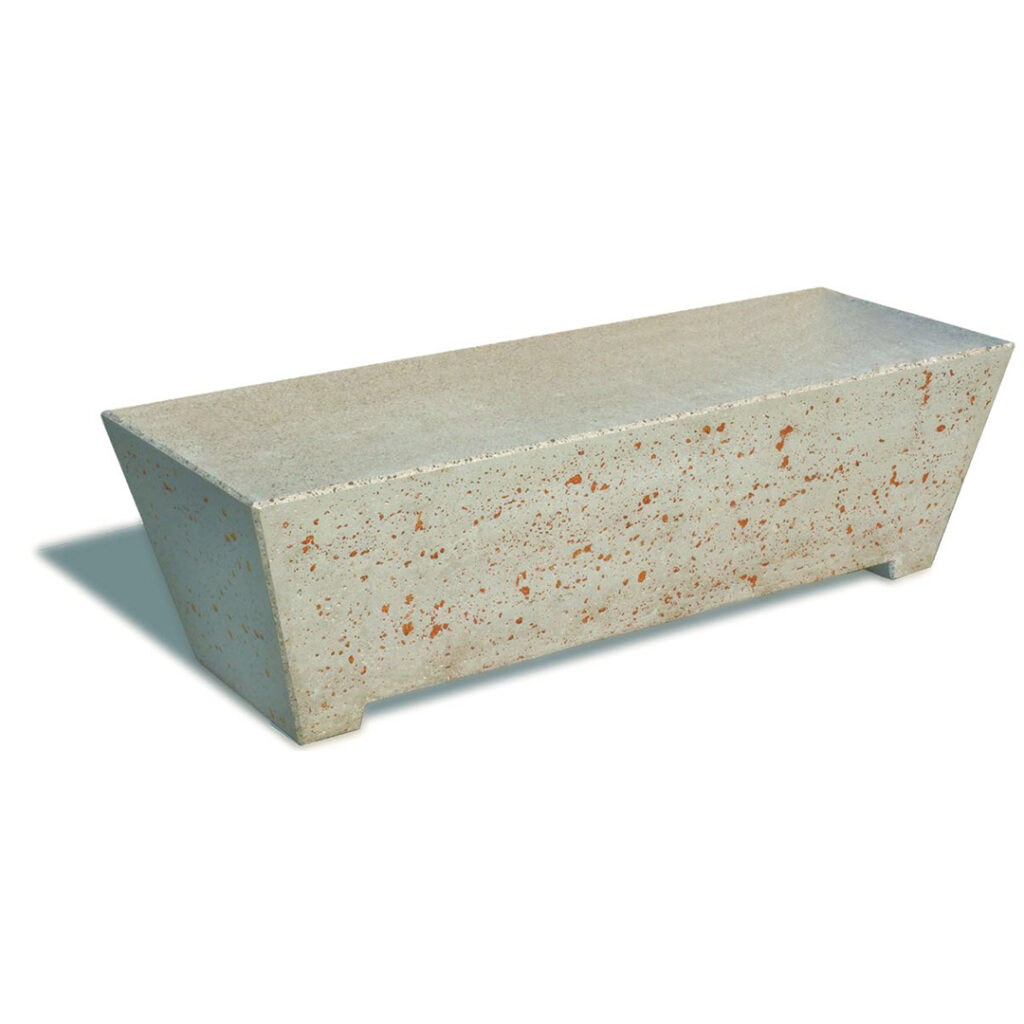 Panchina da 200 trapezoidale senza schienale - euurn208bp