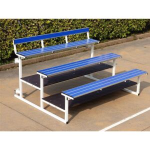Tribune da esterno in alluminio con inserto blu - evv8564 1 Evv8562
