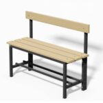Panca con seduta e schienale 1 mt - EVV9007