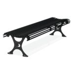 Panchina senza schienale L.200 cm - ECD1114P200