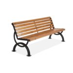 Panchina 190 cm in legno okumè - ECD1121OK