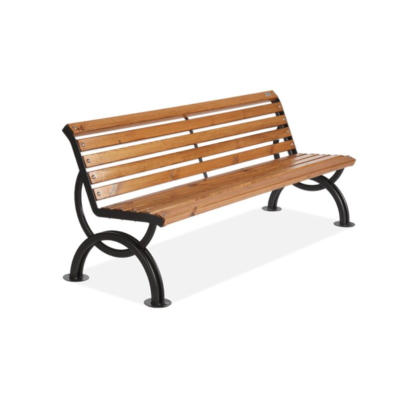 Panchina 190 cm in legno okum&egrave; - ecd1121ok