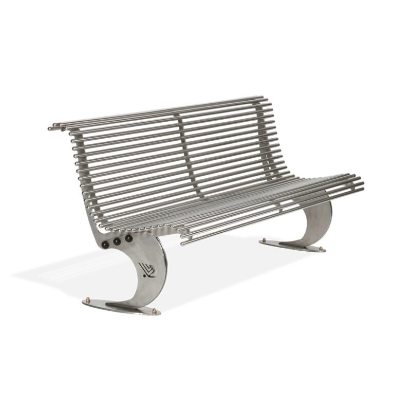 Panchina in acciaio inox 200 cm - ecd1133200