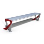 Panchina senza schienale 200 cm - ECD1137P200