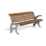 Panchina in legno okumè - ECD369OK