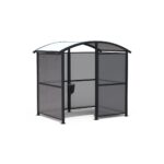 Pensilina in acciaio per fumatori - ECD436