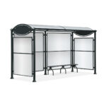 Pensilina in acciaio - ECDG256