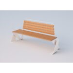 Panchina in acciaio - ECDG467