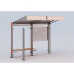 Pensilina in acciaio - ECDG524