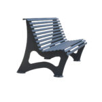 Panchina in acciaio - EDFA408