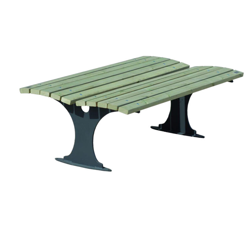 Panchina doppia in legno - edfa414