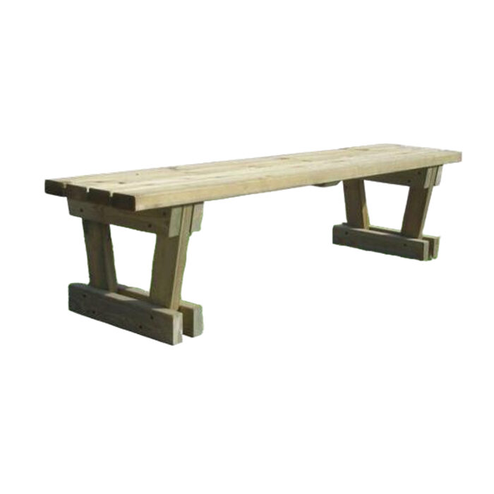 Panchina interamente in legno - edfa455