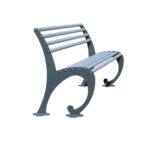 Panchina in acciaio - EDFA473